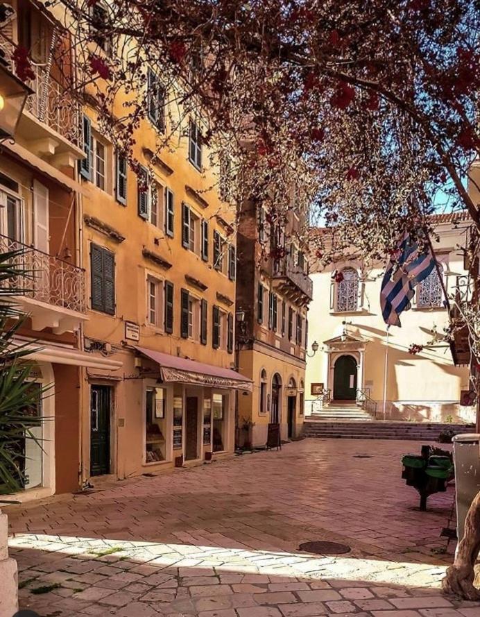 Leone Old Town Apartment Corfu  Buitenkant foto